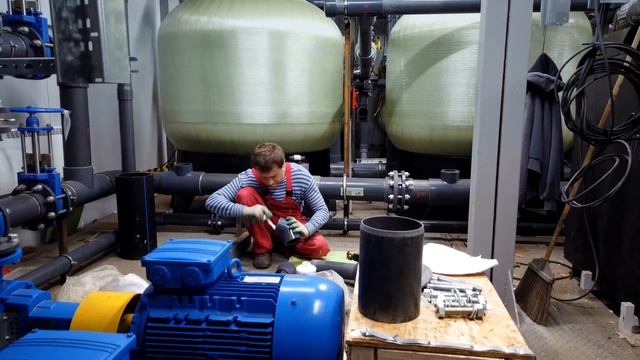 Установка очистки сточных вод. Производство очистных сооружений Гермес Групп. смотреть онлайн