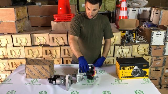 Подключение стартера МТЗ 12В, 4,9 кВт ошибки при подключении смотреть онлайн