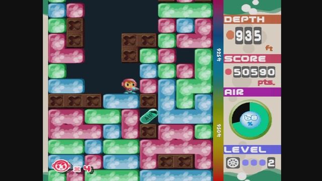 Mr. Driller - PS 2 Arcade Gameplay смотреть онлайн