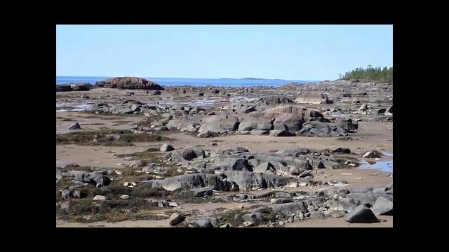 Онежский залив Белого моря. Кий-остров.Отлив смотреть онлайн