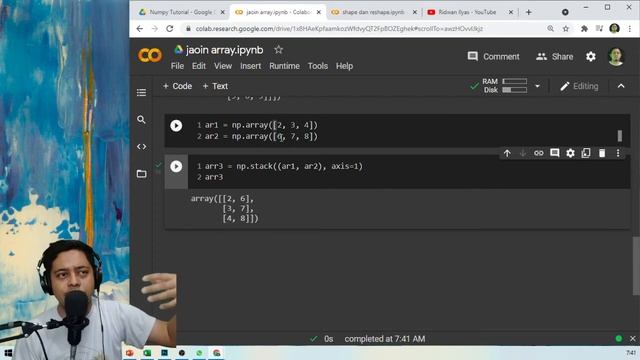 Beberapa Jenis Fungsi Stack untuk Menggabung Array Numpy | Data Science with Numpy Eps 11 смотреть онлайн