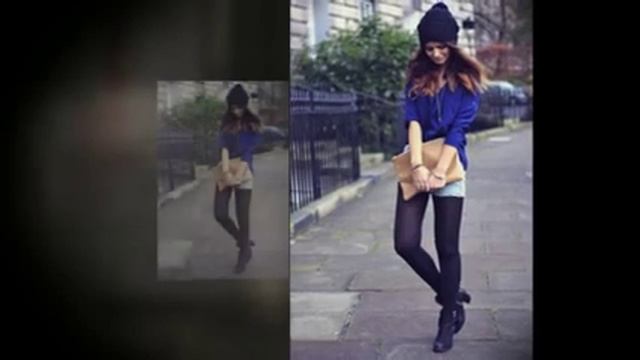 Как носить шорты с колготками? смотреть онлайн