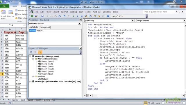 07.Working with the objects | Excel VBA (Macros) with Projects смотреть онлайн