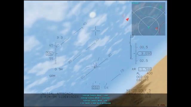 F 16 Multirole Fighter 1998 / Gameplay смотреть онлайн