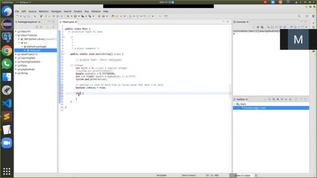 Introductory to Java - primitive types and more смотреть онлайн