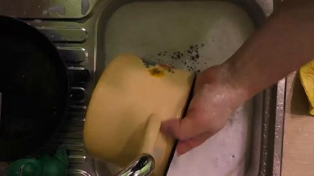 Как быстро помыть посуду. Таймлапс. смотреть онлайн