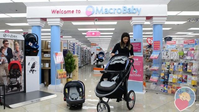 Graco Jogger Modes Travel System - Stroller Demo | MacroBaby