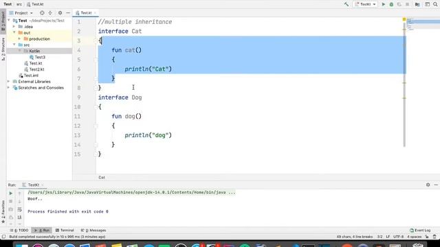 Advance kotlin Multiple inheritance in hindi - part -27 смотреть онлайн
