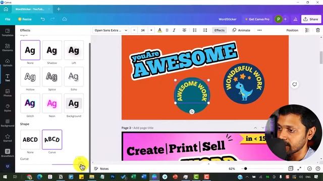 Make Stickers in Canva (Part 2) | Create Any Custom Sticker Using Canva смотреть онлайн