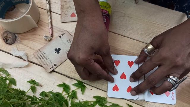 Vintage playing cards mini junk journal смотреть онлайн