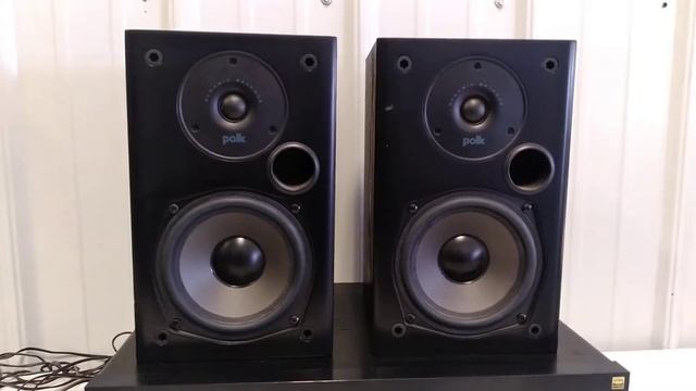 POLK AUDIO T15 100 WATT SPEAKERS SOUND TEST смотреть онлайн