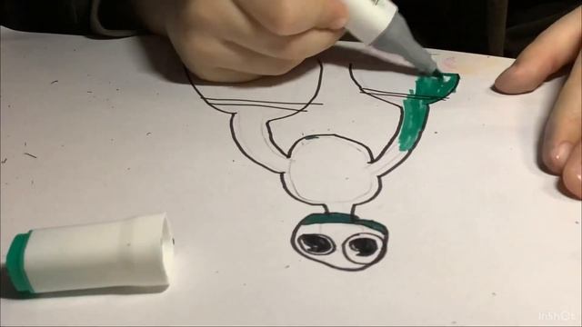 РИСУЕМ БИРЮЗОВОГО МОНСТРА ?️ с игры радужные друзья смотреть онлайн