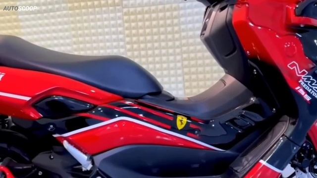 2023 Yamaha Ferrari-Predator Edition NMax 155 Has Been Revealed - Walkaround