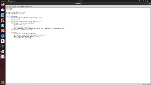 CONVERT IMAGE TO BINARY IMAGE (Python) - Pengolahan Citra Digital смотреть онлайн