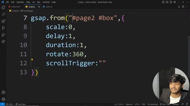 [LIVE] GSAP Homecoming: Mastering GSAP From Basics To Advanced | EP-03