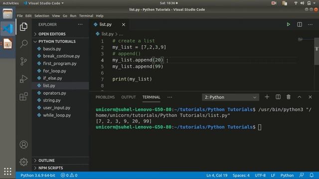 Python Tutorial - Lists | Python Programming Tutorial for Beginners in Marathi смотреть онлайн