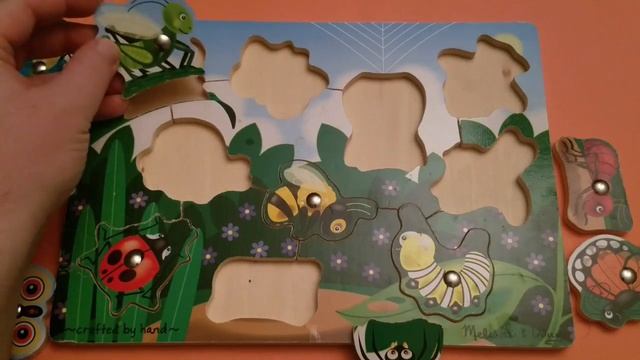 Melissa And Doug Bug-Catch Puzzle Game - Kids Learn & Play Toy Puzzles смотреть онлайн