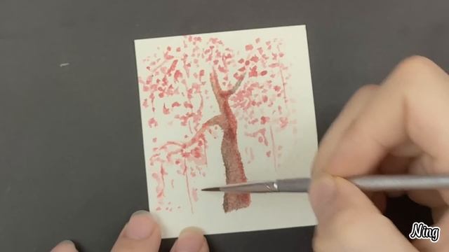 Draw Barringtonia Acutangula | DIY With Bee смотреть онлайн