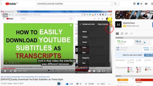 How to Change Subtitle Font, Size and Color on YouTube смотреть онлайн