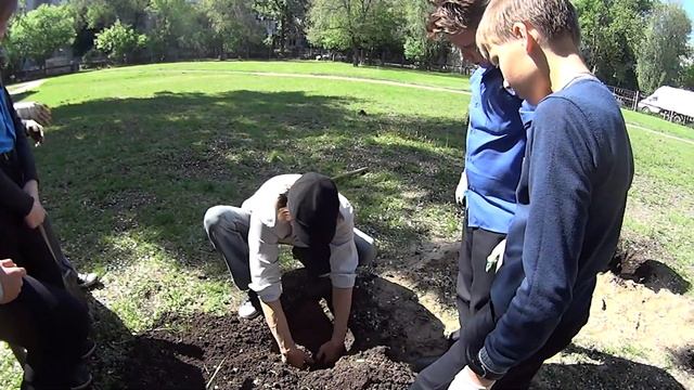 МероПриятие 1-2 "ПоДари Земле Дерево" в 9 школе с 5 "А". Покровск (Энгельс) 24.05.2017. СКК "Вместе смотреть онлайн