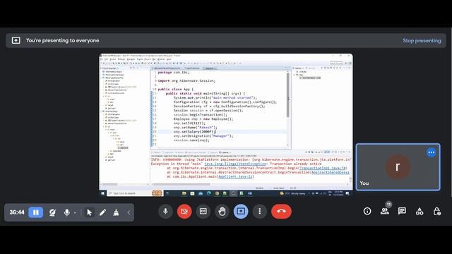 Day 56 full Course Hibernate Session2 смотреть онлайн