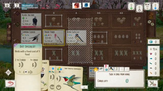 Wingspan Gameplay: Somebody Stop This Goose! смотреть онлайн