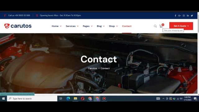 Auto parts website|| WordPress Elementor theme смотреть онлайн