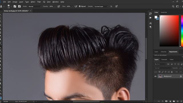 How to the Hire Setting in Photoshop with the Clone Stamp Tool Top Master SAAD BBC STUDIO смотреть онлайн