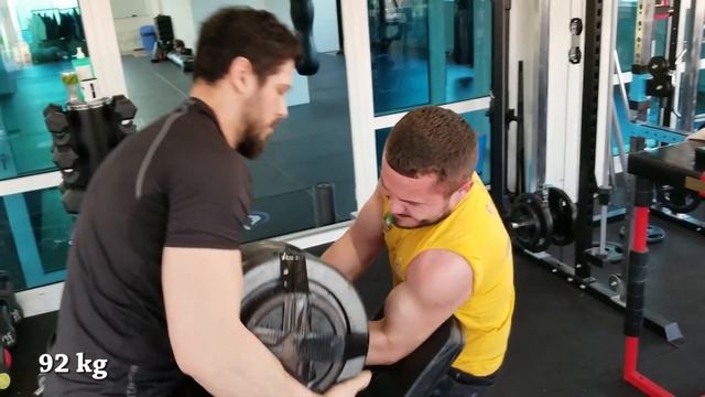 Armwrestling Hook Training/Тренировка бицепса/крюка для армрестлинга смотреть онлайн