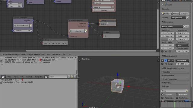 BLENDERSUSHI / AN Counting With Python Script Node (LIVENODING238) смотреть онлайн