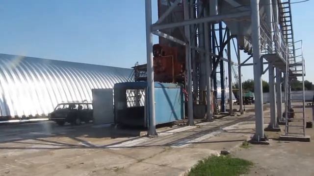 Окончание постройки первой очереди зерносушильного комплекса. Сумская обл. смотреть онлайн