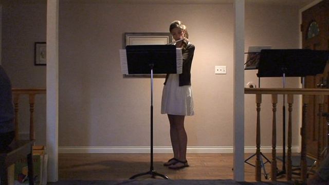Aubrie Chanel playing Concertino by C. Chaminade on flute смотреть онлайн