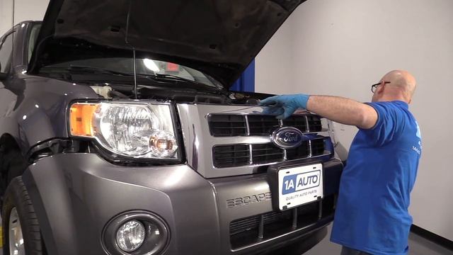 How to Replace Fog Lights 07-12 Ford Escape смотреть онлайн