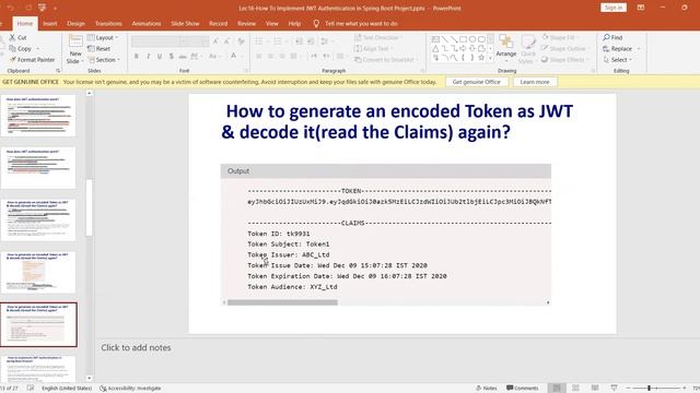 Lec16-How To Implement JWT Authentication In Spring Boot Project смотреть онлайн