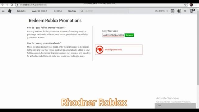 Redeem Roblox Promotions/ Rhodner Roblox смотреть онлайн