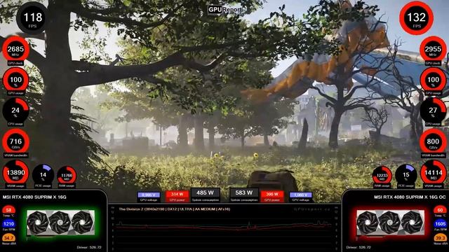 MSI RTX 4080 SUPRIM X 16G | Overclocked (Manually) смотреть онлайн