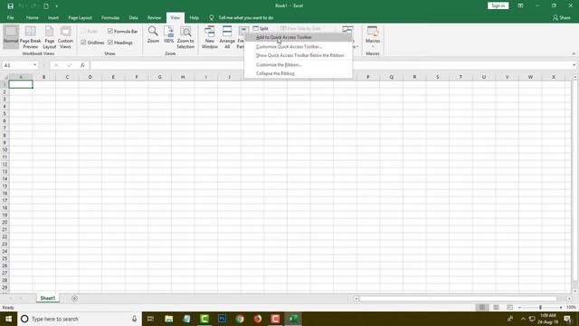 How To Customize Quick Access Toolbar In Excel 2019 – Step by Step Guide смотреть онлайн