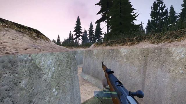 Отбиваем атаку Финов ⭐Iron front⭐ Red bear | ArmA 3 смотреть онлайн