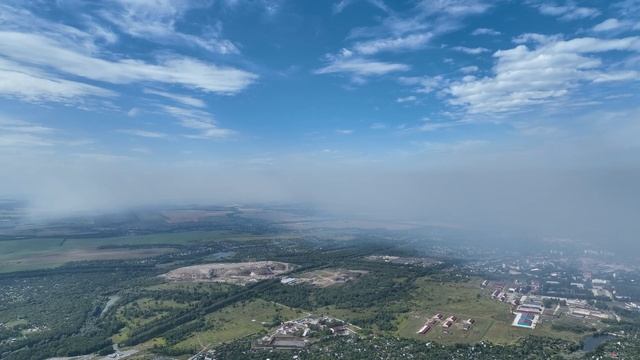 Рязань в дыму - горят леса в рязанской области 18.08.2022 Аэросъемка смотреть онлайн