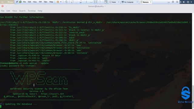 How To Use The WPScan vulnerability scanner For Wordpress sites смотреть онлайн
