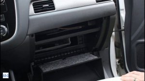 Замена салонного фильтра на Mitsubishi Outlander