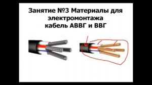 Кабель ВВГ ВВГНГ АВВГ Провод ВВГ ВВГНГ АВВГ Технические характеристики Цветовая маркировка проводов