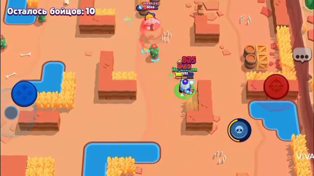 бравл старс две игры (играю за любимого персонажа) смотреть онлайн