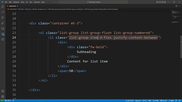 list group in bootstrap 5 tutorial in bangla | how to create list group | bootstrap full course смотреть онлайн
