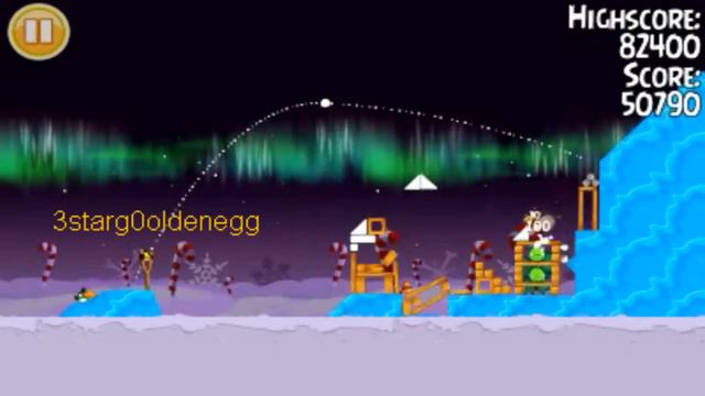 Angry Birds Season Winter Wonderham 1-14 Day 14 Level 14 смотреть онлайн