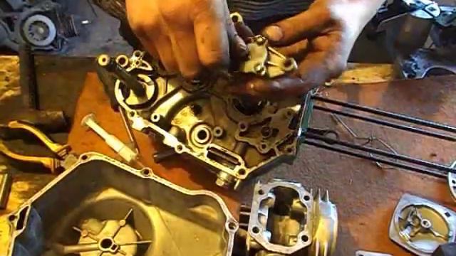 УСТАНОВКА ВАЛА КИКСТАРТЕРА АЛЬФА ДЕЛЬТА