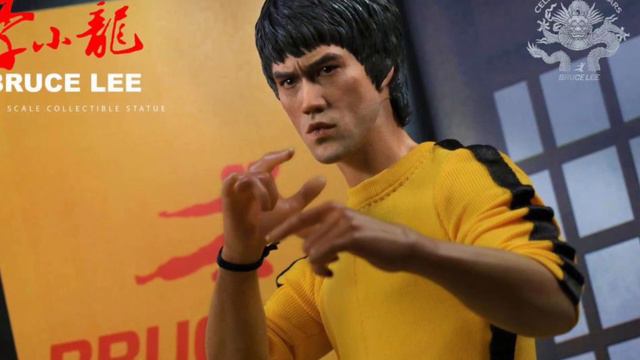 New Bruce Lee 50th Anniversary Commemorative Bruce Lee (Deluxe Ver.) 1/6 Scale Statue смотреть онлайн
