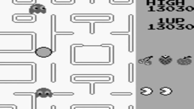 Pac-Man (Nintendo Game Boy) - Game Play смотреть онлайн