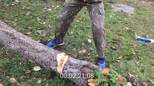 Обзор топора Фискарс х17 | Fiskars x17 axe review смотреть онлайн