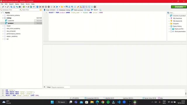 Database Task 09 | Search Query Statement to find the data | Java Institute | Sithuka Rumeth. смотреть онлайн